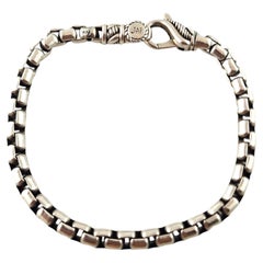 JAi John Hardy Sterling Silver Box Chain Bracelet #18415