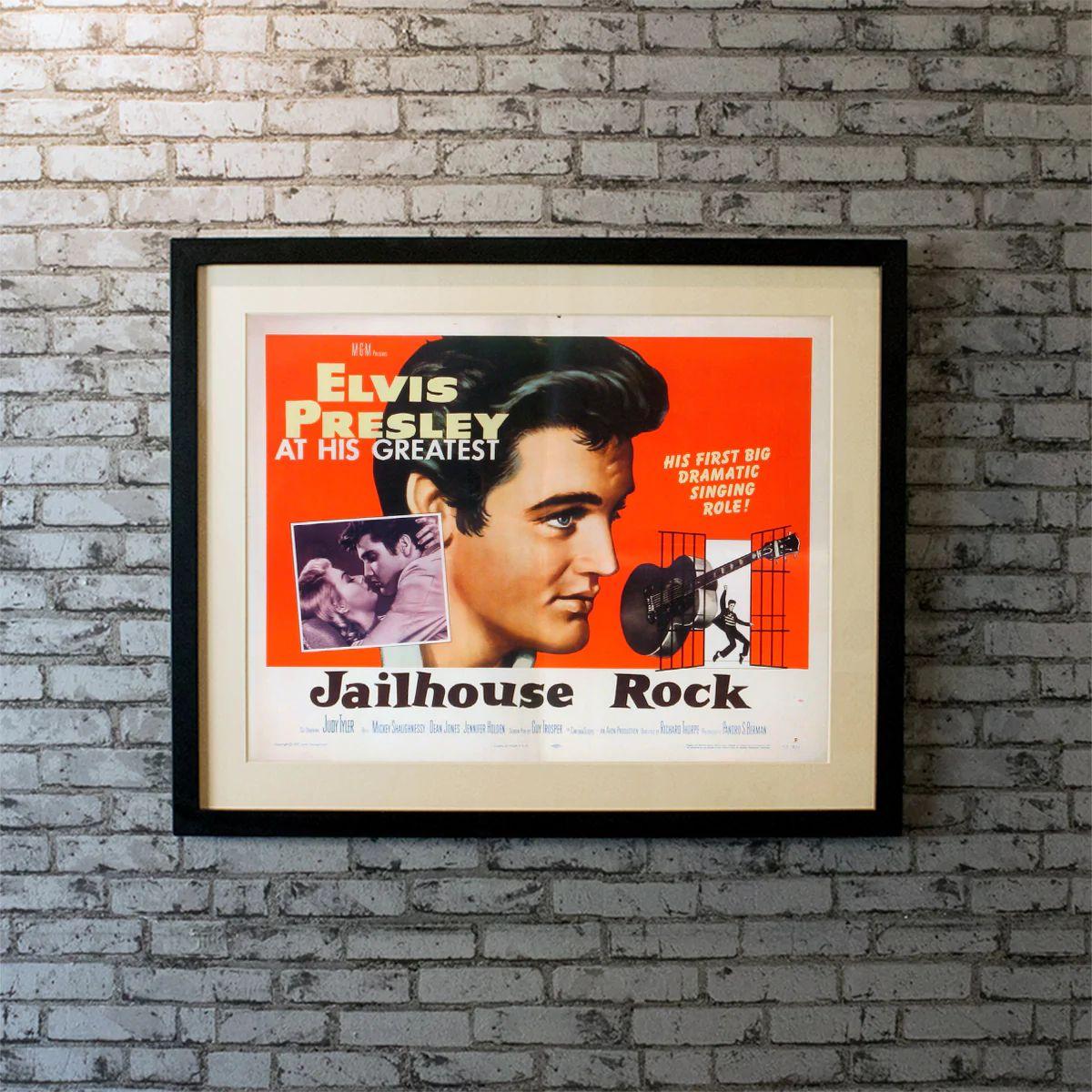 Jailhouse Rock, Unframed Poster, 1957

US Half Sheets (22 X 28 Inches). A secret agent comes to an opium lord's island fortress with other fighters for a martial-arts tournament.

Year: 1973
Nationality: US Half Sheets
Condition: