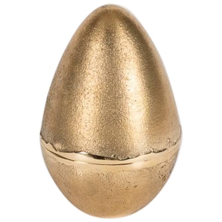 Jaimal Odedra, Contemporary Small/Medium Egg-Shaped Accessory Box, Morocco, 2018 For Sale