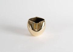 Jaimal Odedra "Corazón", urna contemporánea mediana, bronce, Marruecos, 2018