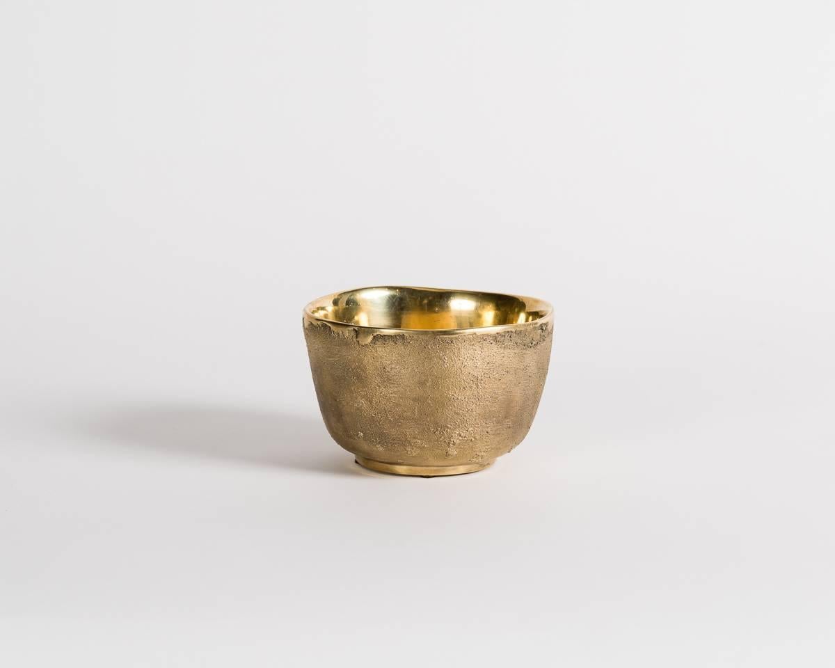 Polished Jaimal Odedra, Set of Contemporary Bronze Urns, Morocco, 2017 For Sale