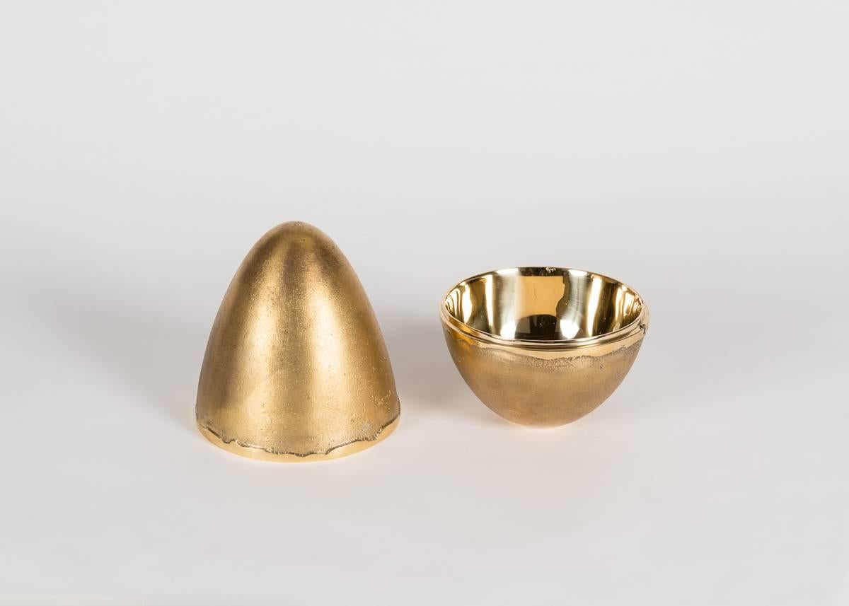 Jaimal Odedra, Set of Five Egg-Shaped Accessory Boxes, Morocco, 2018 For Sale 3