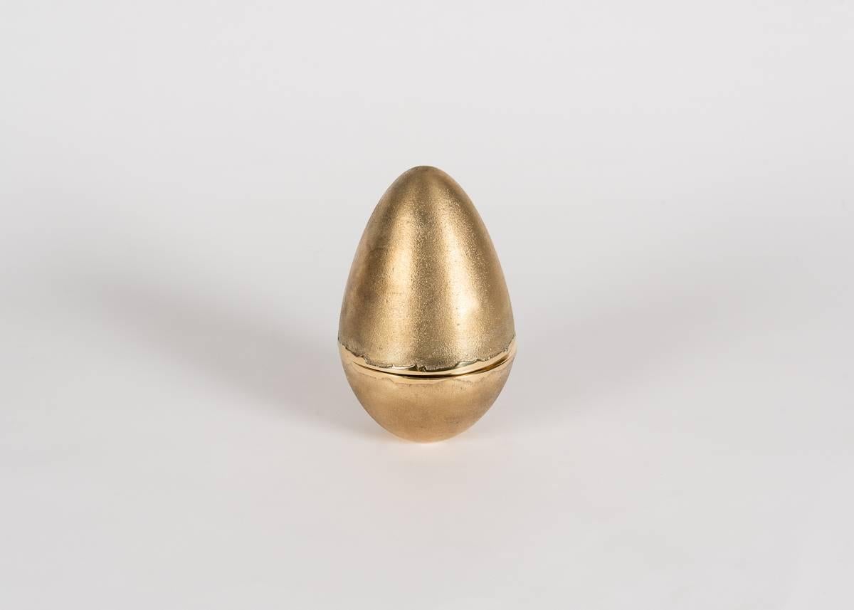Jaimal Odedra, Set of Five Egg-Shaped Accessory Boxes, Morocco, 2018 For Sale 4