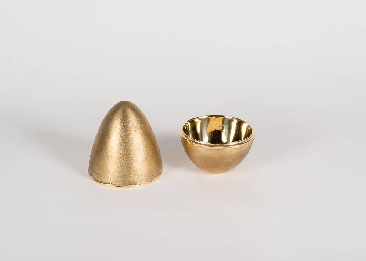 Jaimal Odedra, Set of Five Egg-Shaped Accessory Boxes, Morocco, 2018 For Sale 5