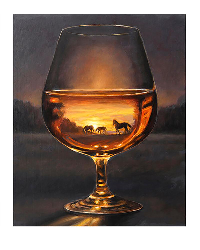 Jaime Corum Portrait Print - Bourbon Vision, Kentucky Evening