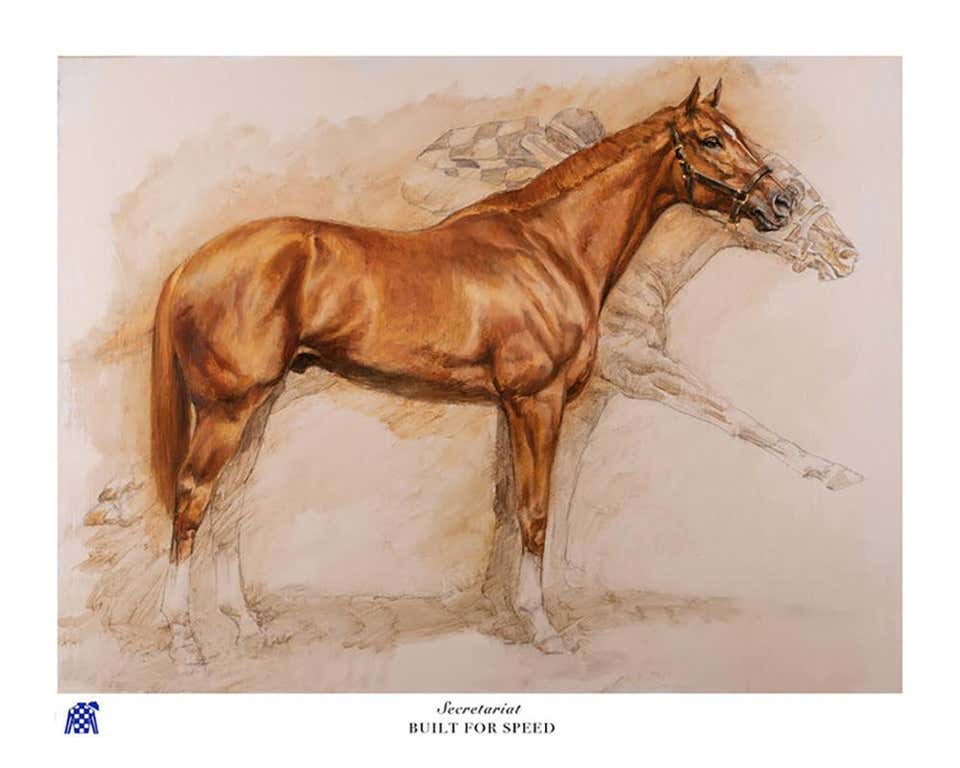 Secretariat Art - 80 For Sale on 1stDibs | secretariat pictures for ...