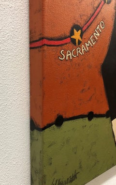 Pony Express, peinture originale