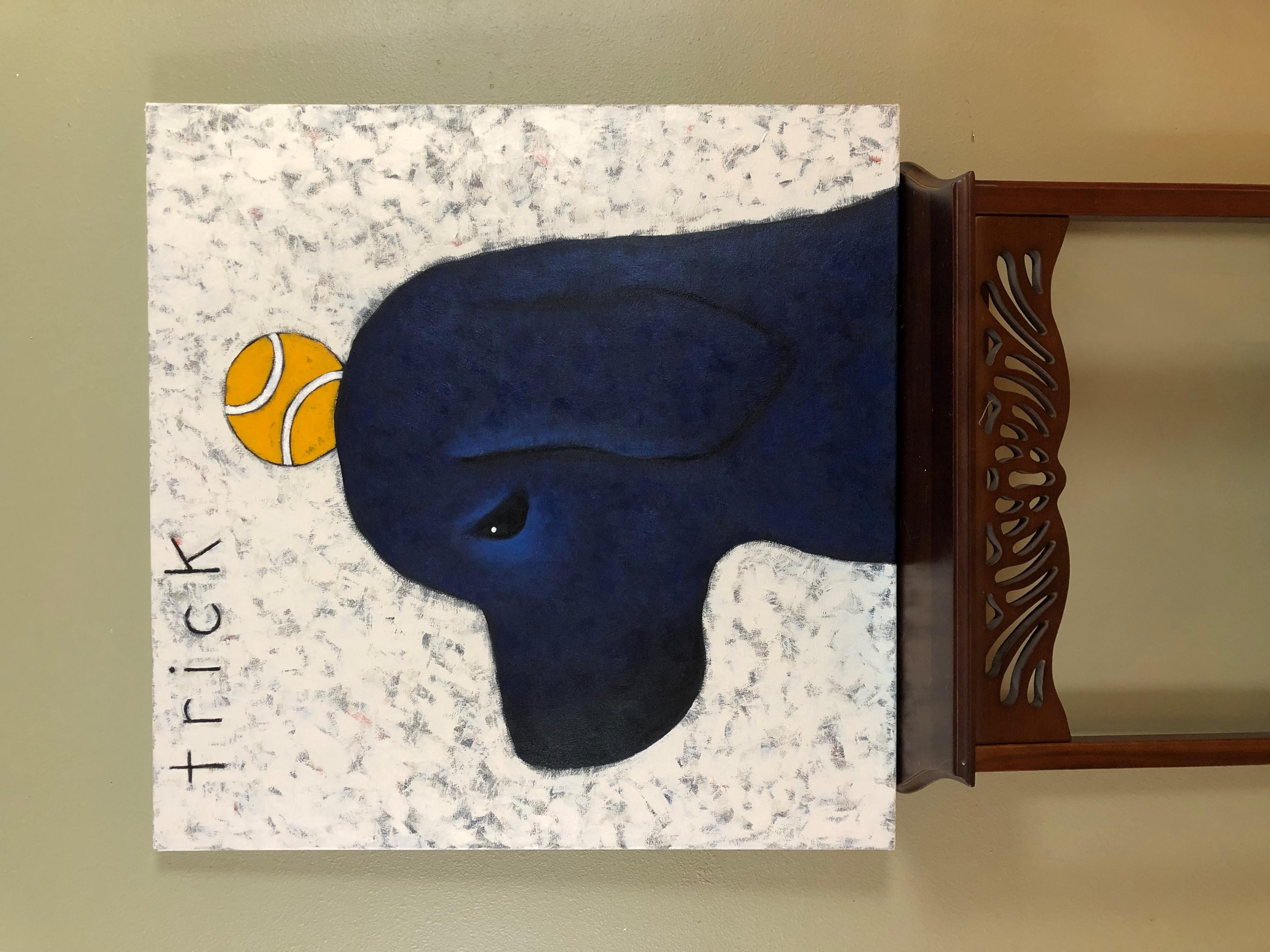 Truco, Pintura original - Painting Arte marginal de Jaime Ellsworth