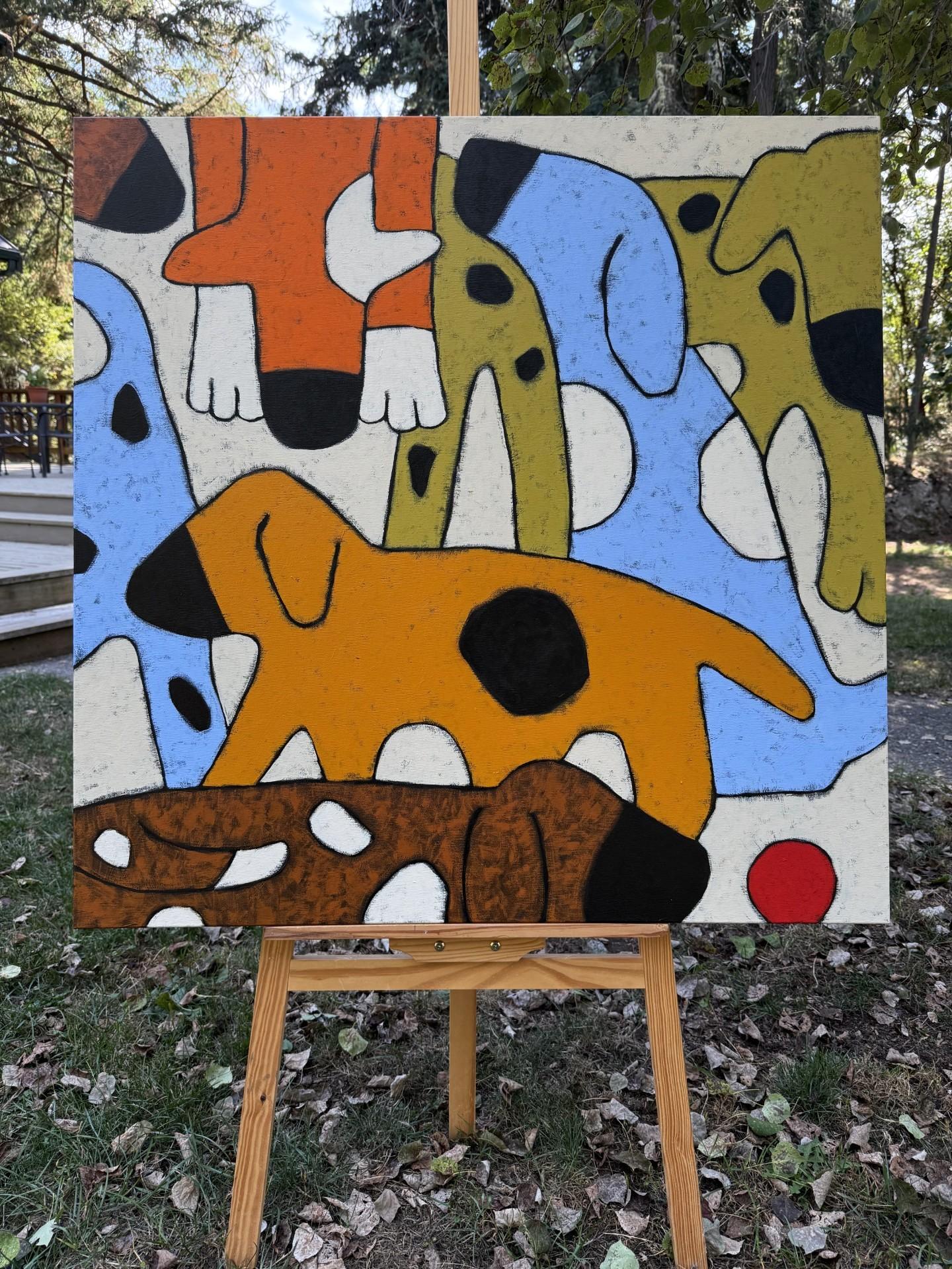 Entfesselt, Original-Gemälde (Zeitgenössisch), Painting, von Jaime Ellsworth
