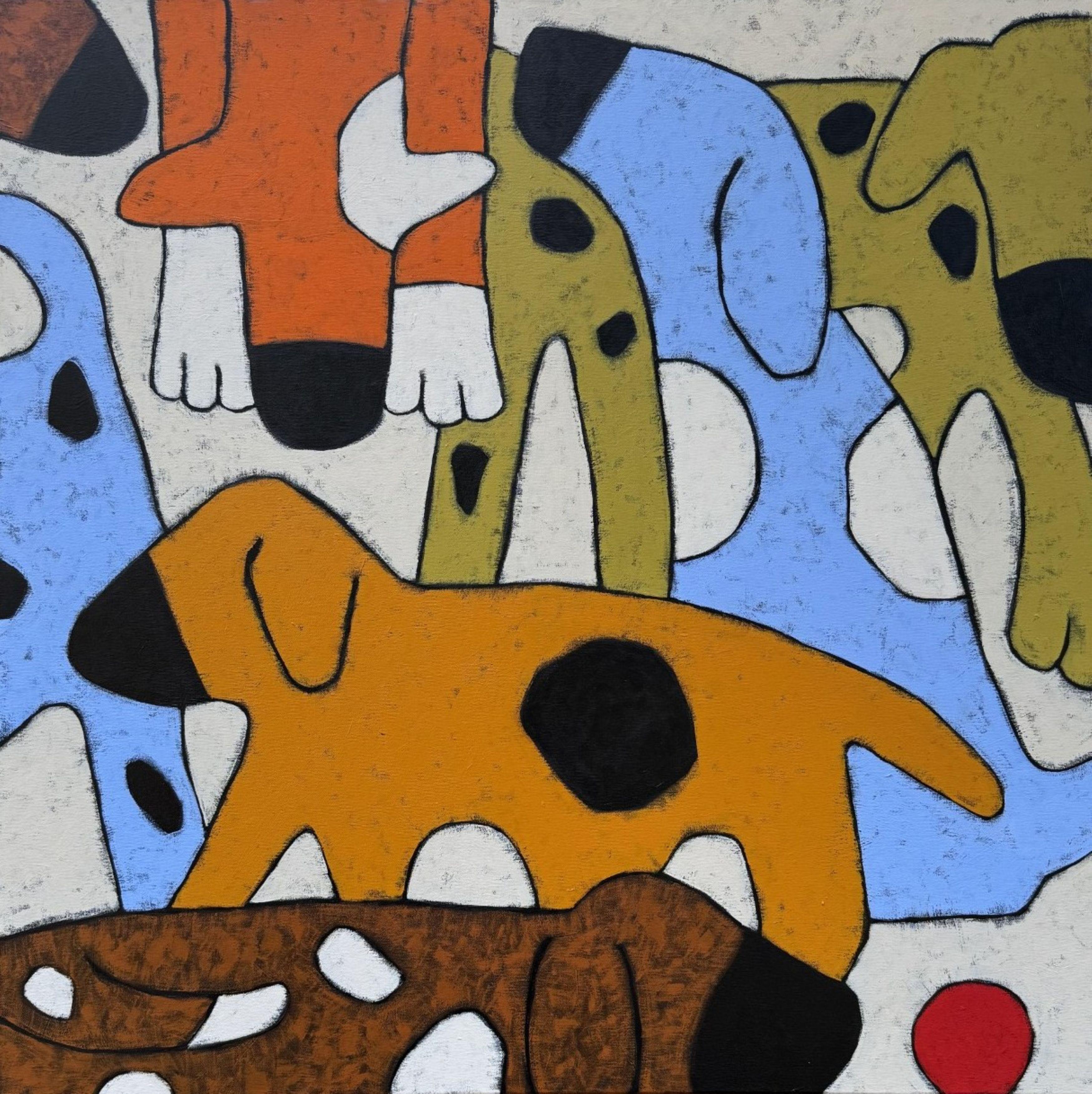 Déchaîné, peinture originale