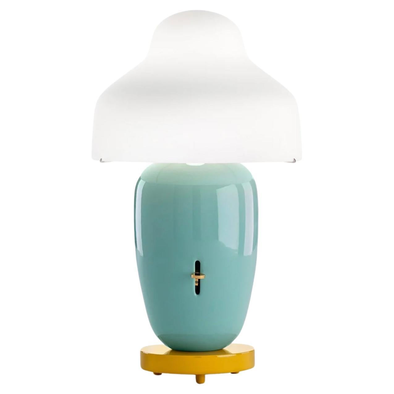 Jaime hayan Chinoz Green - Ocre Base Table Lamp For Parachilna