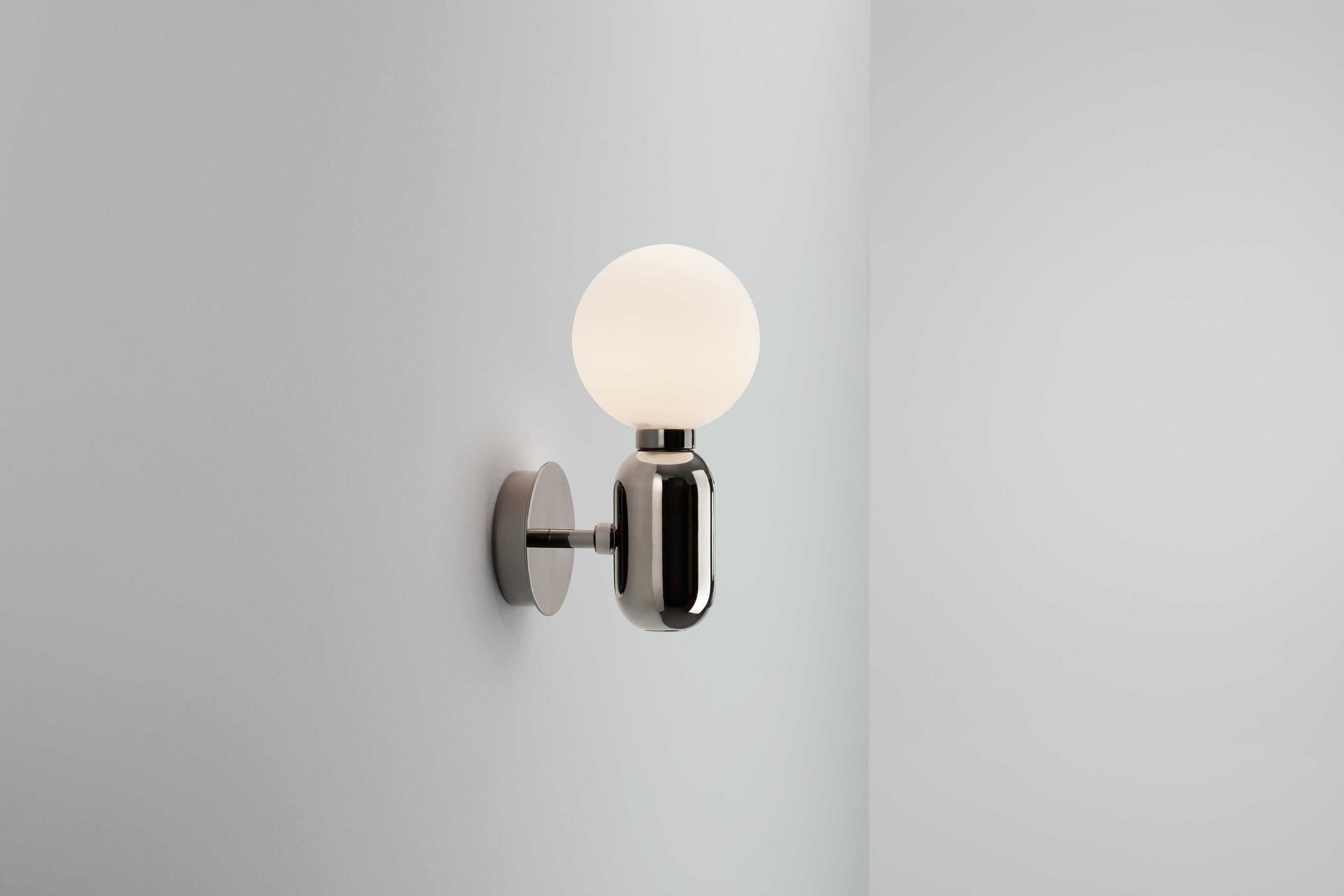 XXIe siècle et contemporain Lampe murale en céramique noire de Jaime Hayon Aballs pour Parachilna en vente