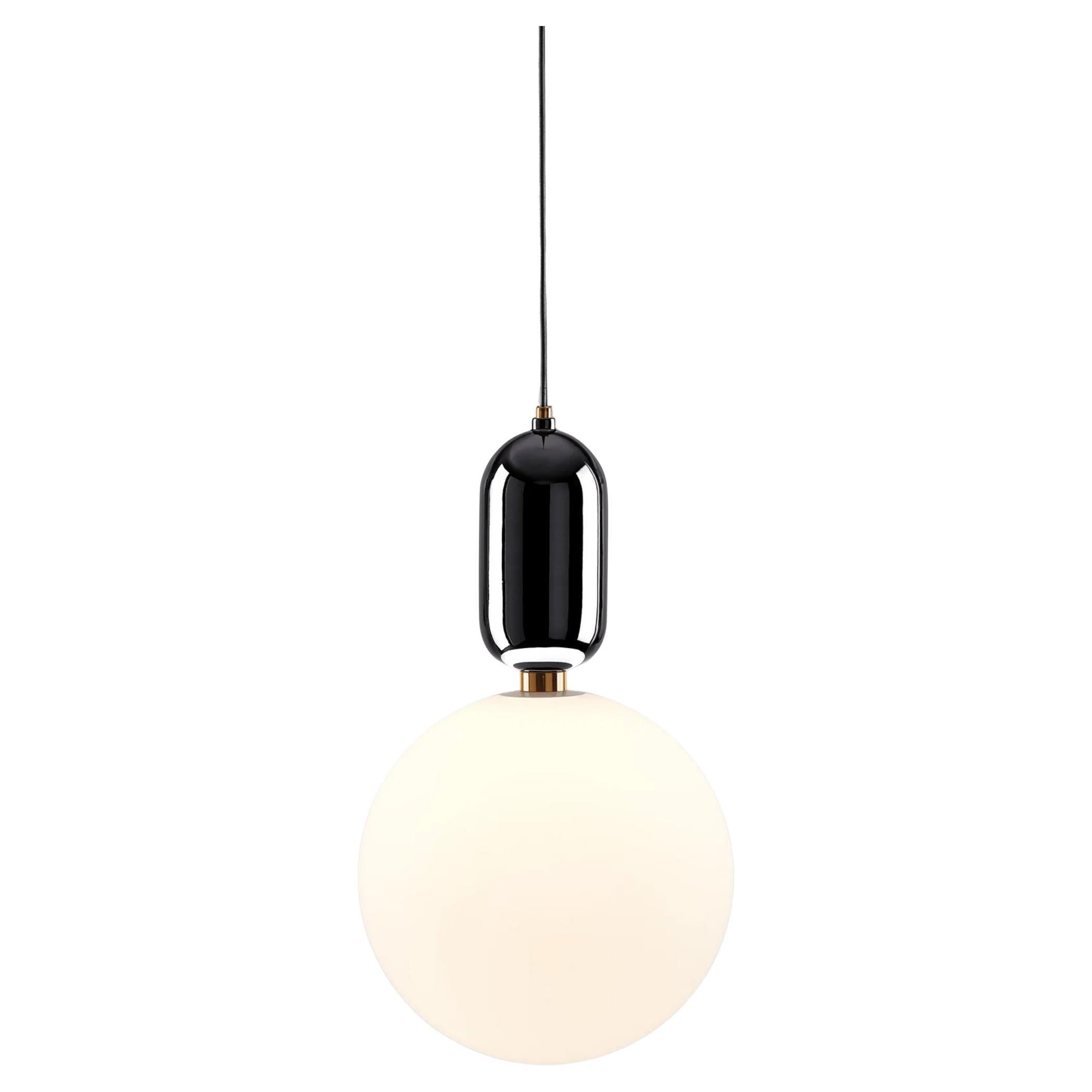 Jaime Hayon Aballs T Gr Black Suspension Lamp For Parachilna