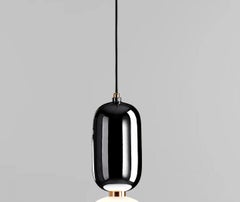 Jaime Hayon Aballs T Me Black Suspension Lamp For Parachilna
