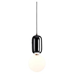 Jaime Hayon Aballs T Me Black Suspension Lamp For Parachilna