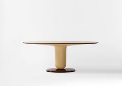 Jaime Hayon Beige Contemporary 190 Explorer Dining Table by BD Barcelona