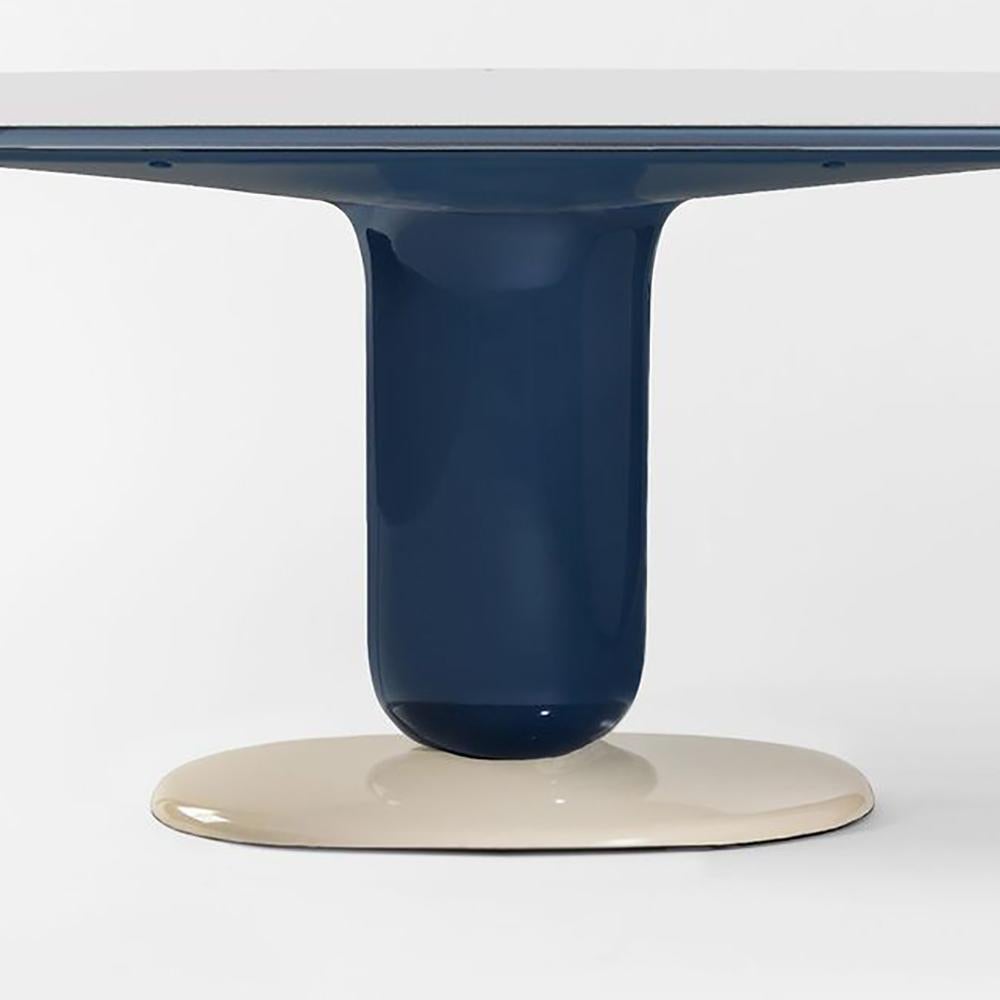 Modern Jaime Hayon Blue Contemporary 220 Explorer Dining Table by Bd Barcelona