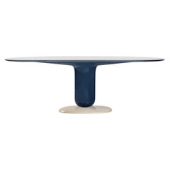 Jaime Hayon Blue Contemporary 220 Explorer Dining Table by Bd Barcelona
