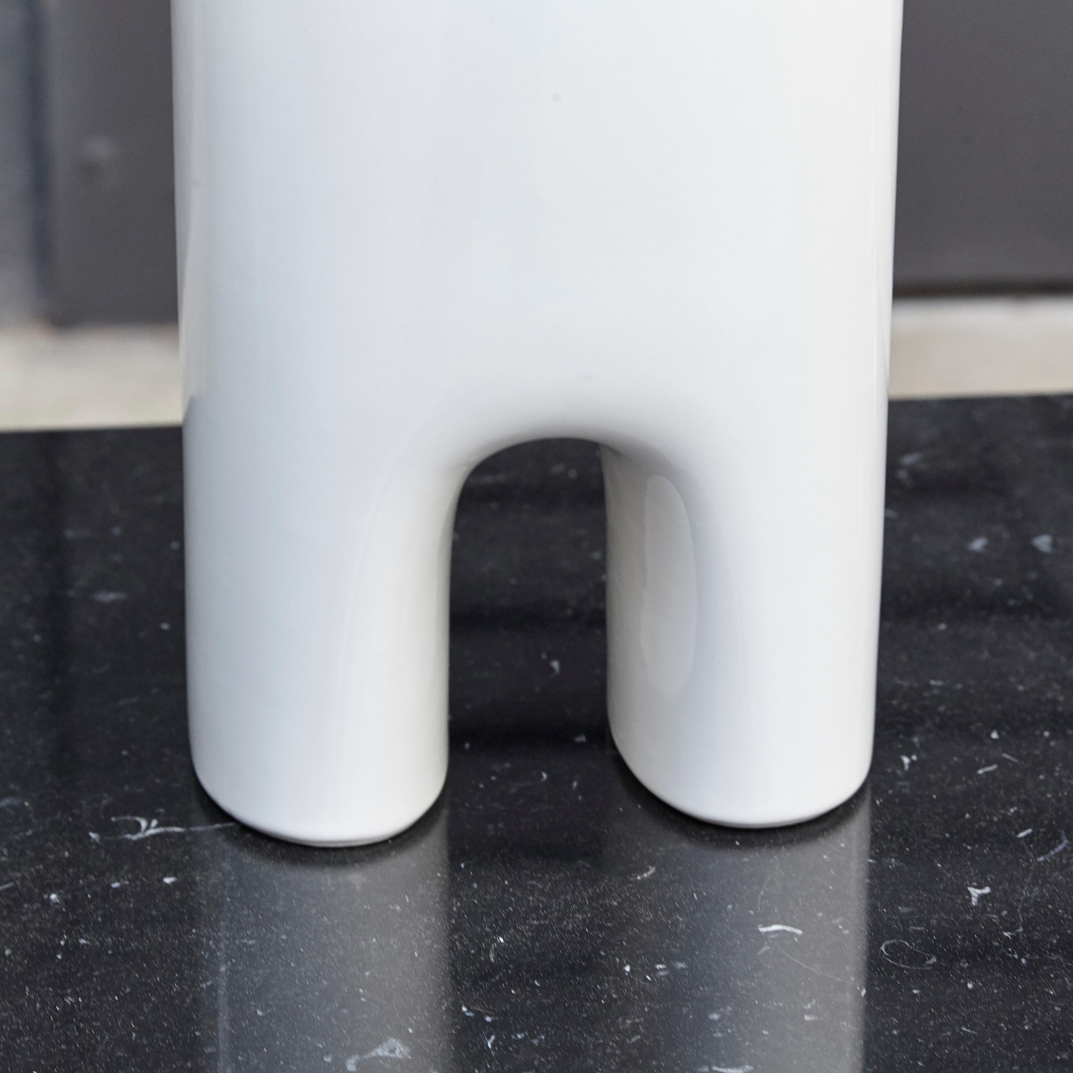 Jaime Hayon Contemporary Big White Glazed Happy Susto Vase ENVIOS 3