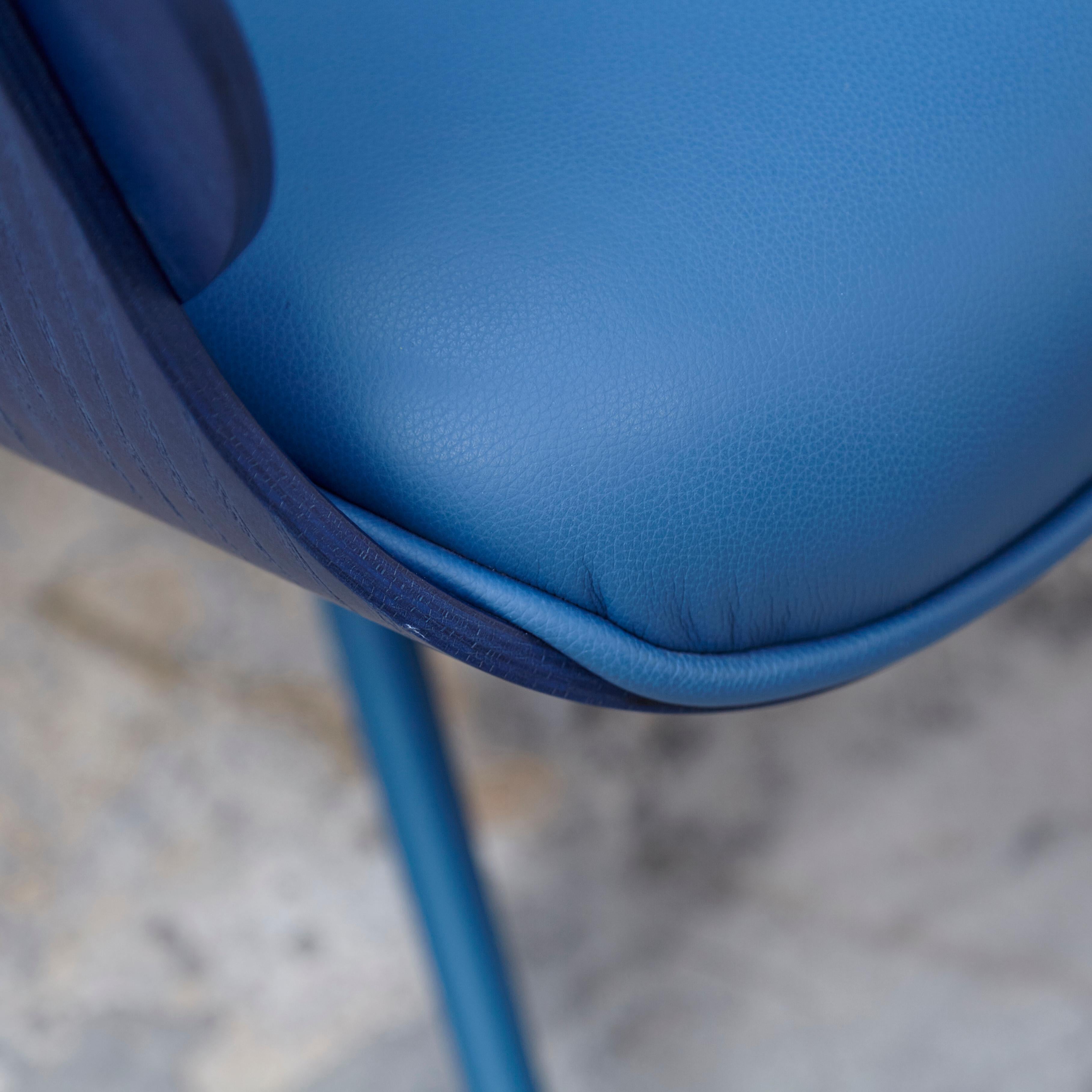 Jaime Hayon, Contemporary, Blue Low Lounger Armchair 2