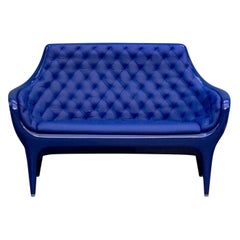 Jaime Hayon Contemporary Blue Showtime Sofa Lacquered by Bd, Barcelona