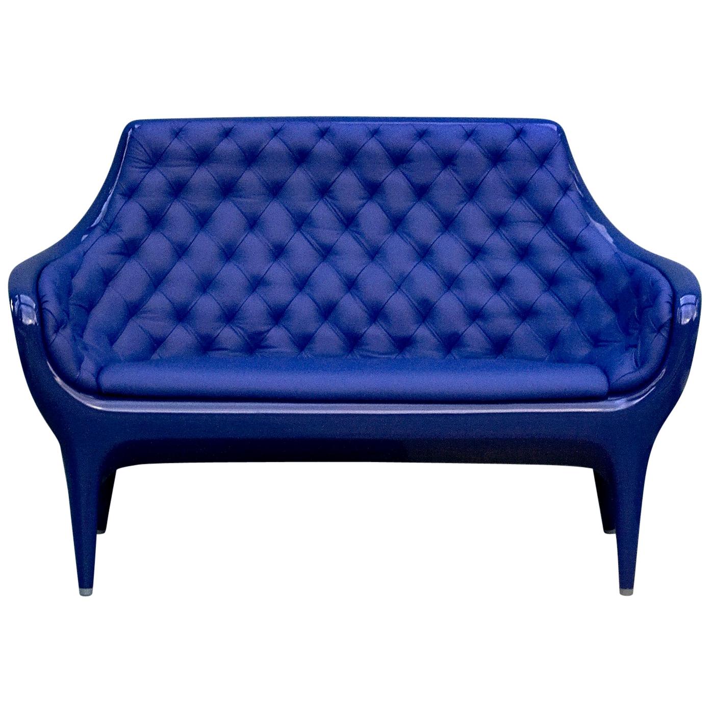 Jaime Hayon Contemporary Blue Showtime Sofa Lacquered by Bd, Barcelona