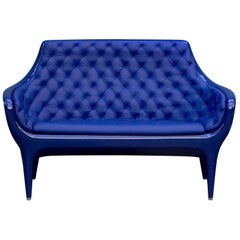 Jaime Hayon Contemporary Blue Showtime Sofa Lacquered by Bd, Barcelona