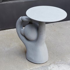 Jaime Hayon, Contemporary, Concrete Grey Side Monkey Table