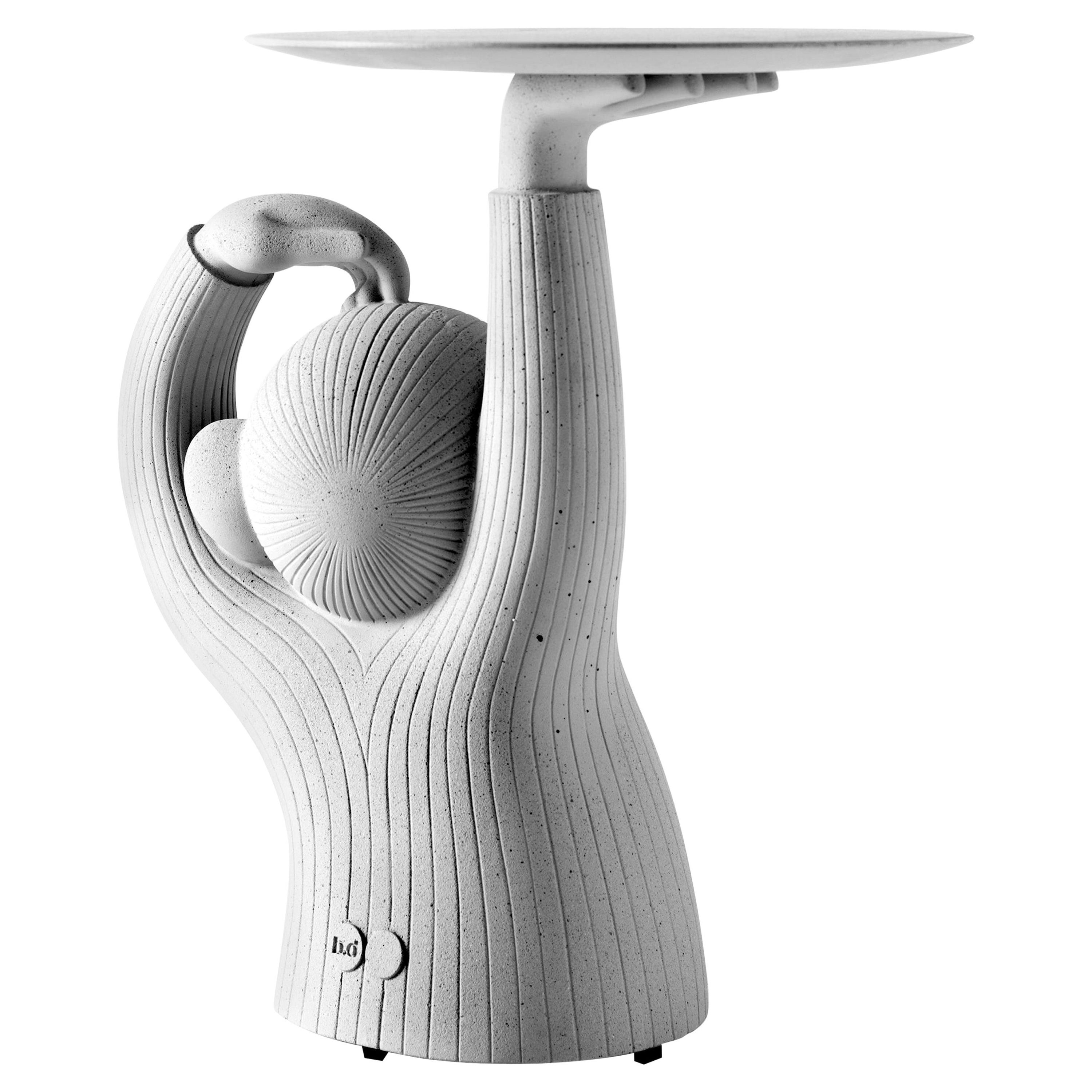 Monkey side table. Design by Jaime Hayon, 2016
Manufactured by BD Barcelona

Side table in one solid architectural concrete in grey. 
Includes regulatory glides.