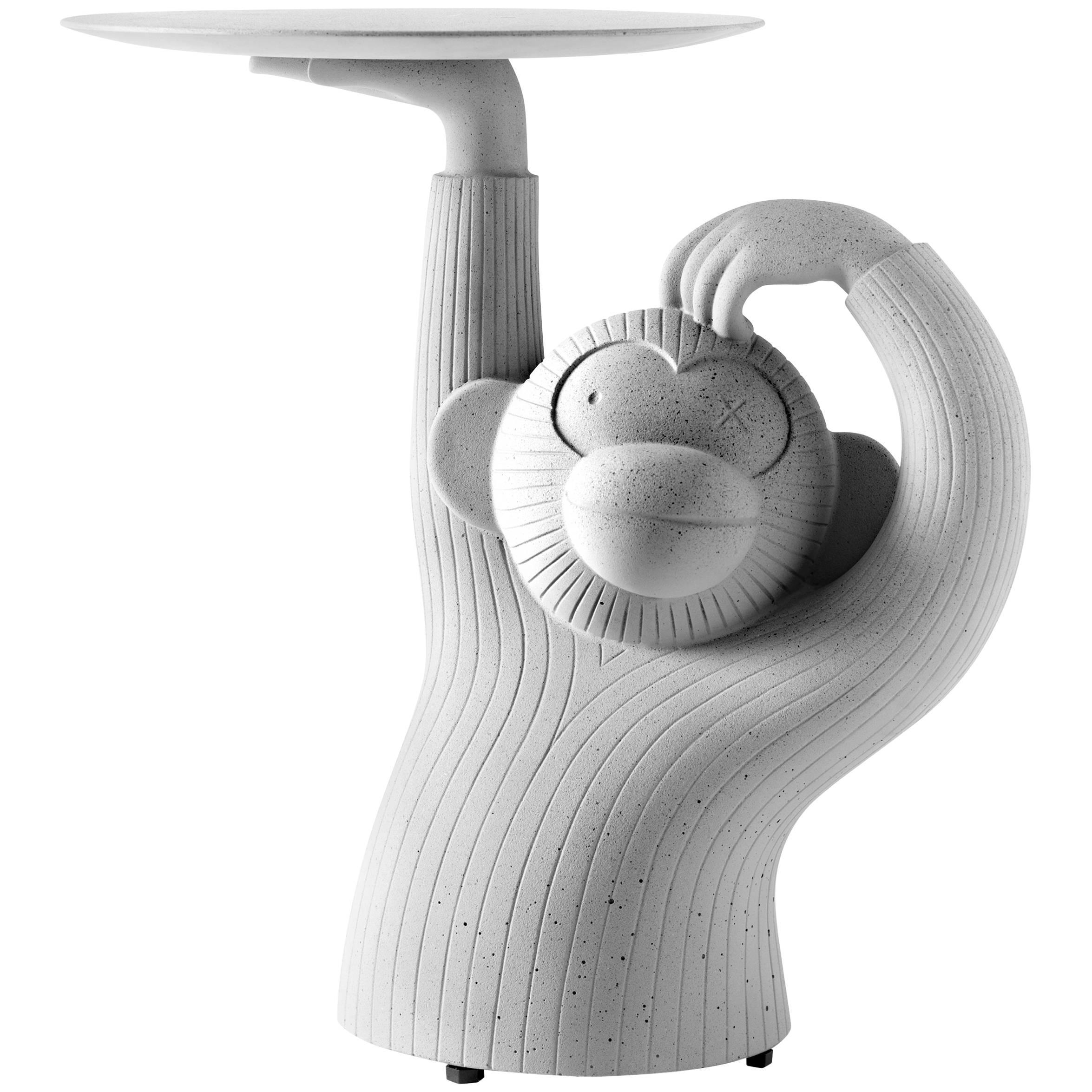 Spanish Jaime Hayon, Contemporary, Concrete Grey Side Monkey Table