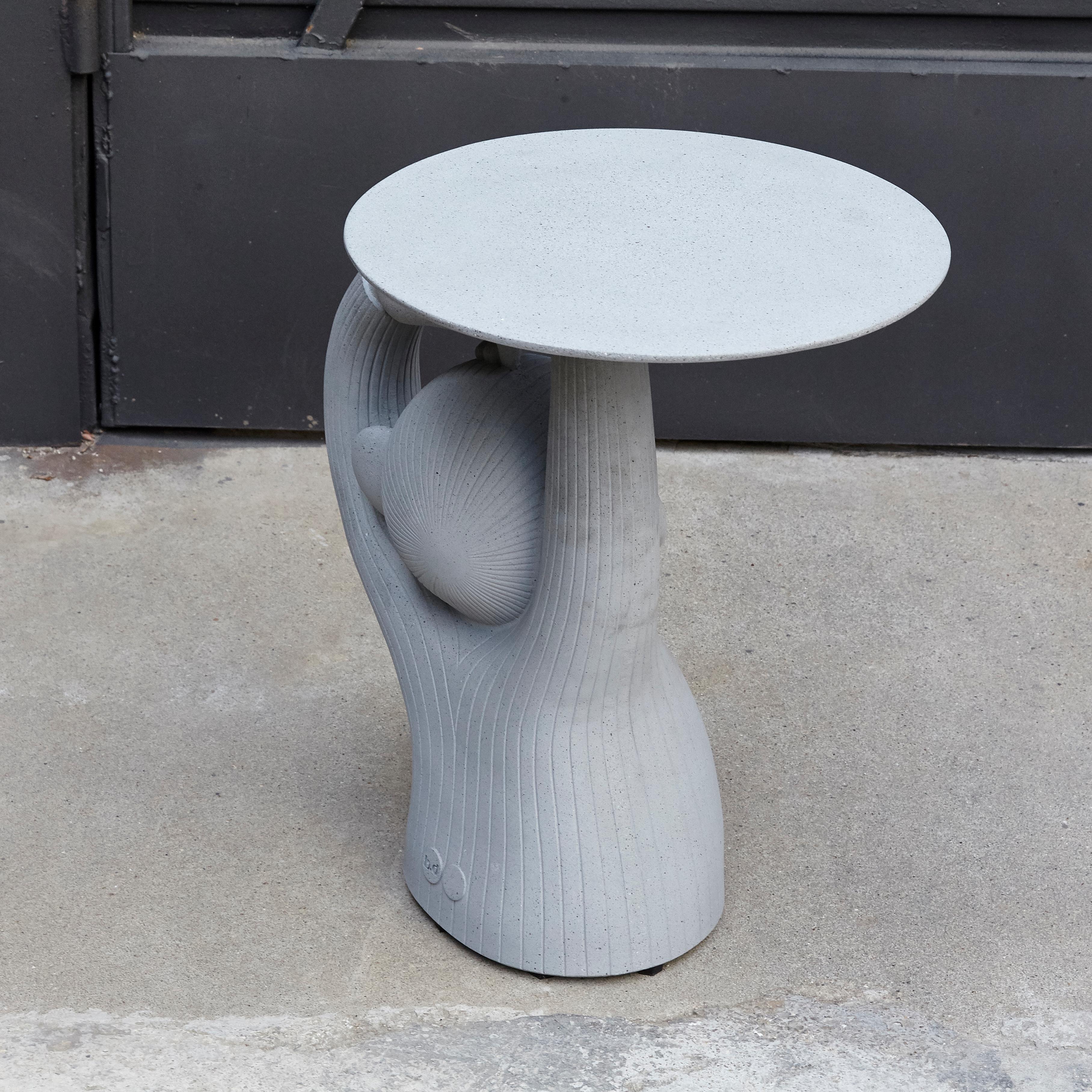 Spanish Jaime Hayon, Contemporary, Concrete Grey Side Monkey Table For Sale