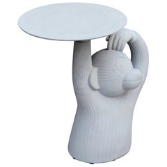 Jaime Hayon, Contemporary, Concrete Grey Side Monkey Table