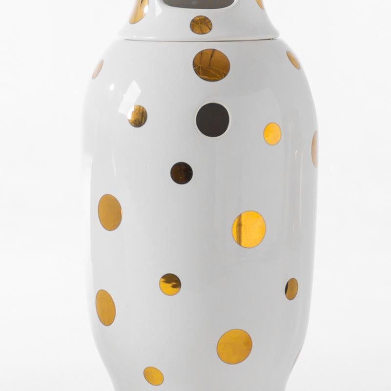 Modern Jaime Hayon Contemporary Glazed Stoneware 'Showtime 10' Vase Number 4