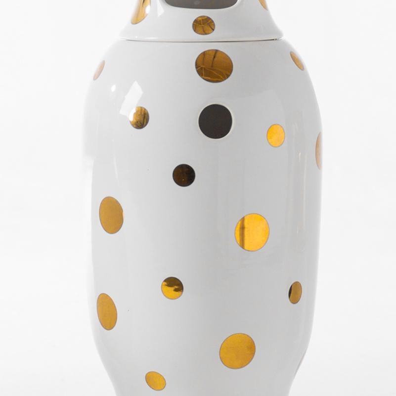 Modern Jaime Hayon Contemporary Glazed Stoneware 'Showtime 10' Vase Number 4 ENVIOS