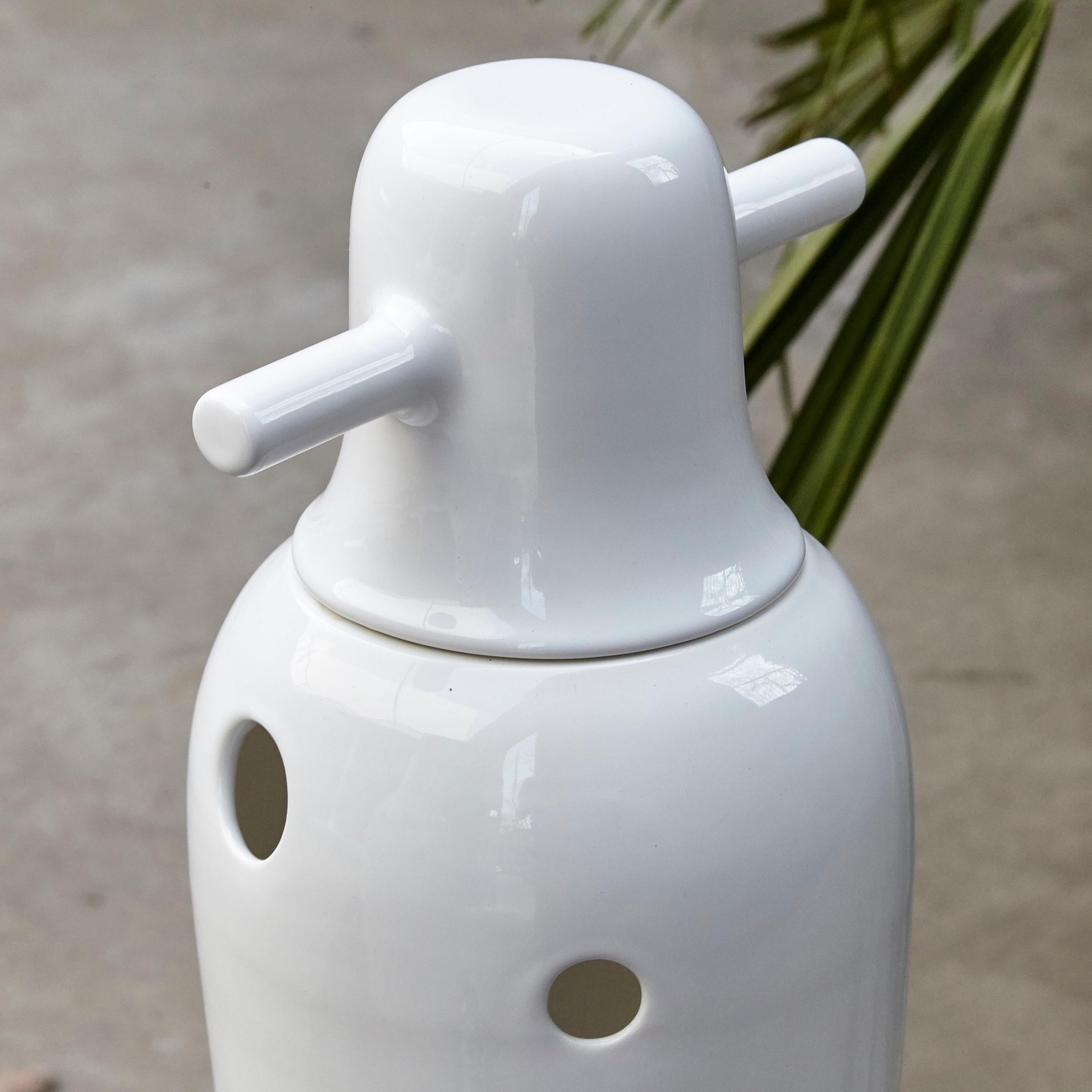 Jaime Hayon Contemporary Glazed Stoneware Showtime Vase Number 4 For Sale 2
