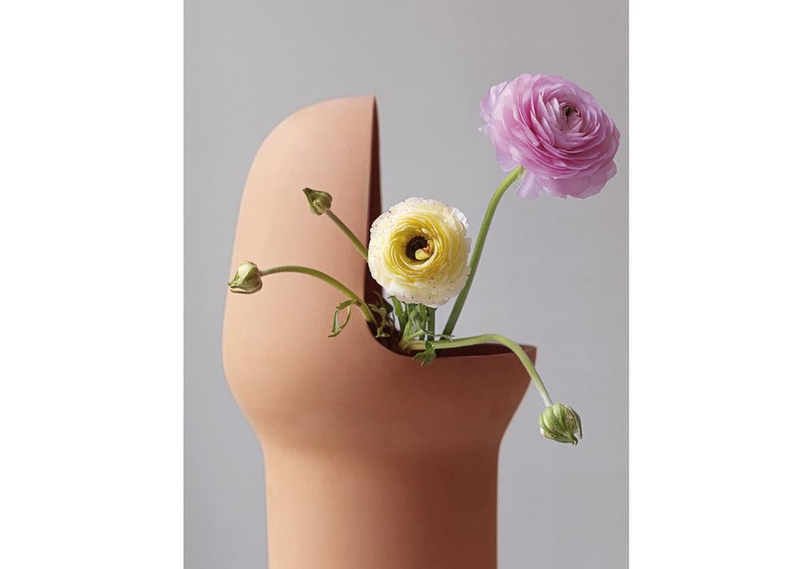 Hand-Crafted Jaime Hayon Contemporary Handmade Terracotta Vase Decorative Object Waterproof For Sale