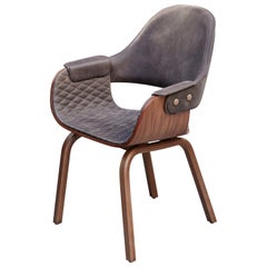 Jaime Hayon, Contemporary, Leather Upholstered, Wood Chair Showtime Nude