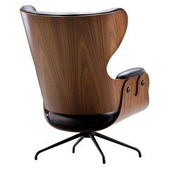 Jaime Hayon, Contemporary, Leather Upholstery Lounger Armchair for BD