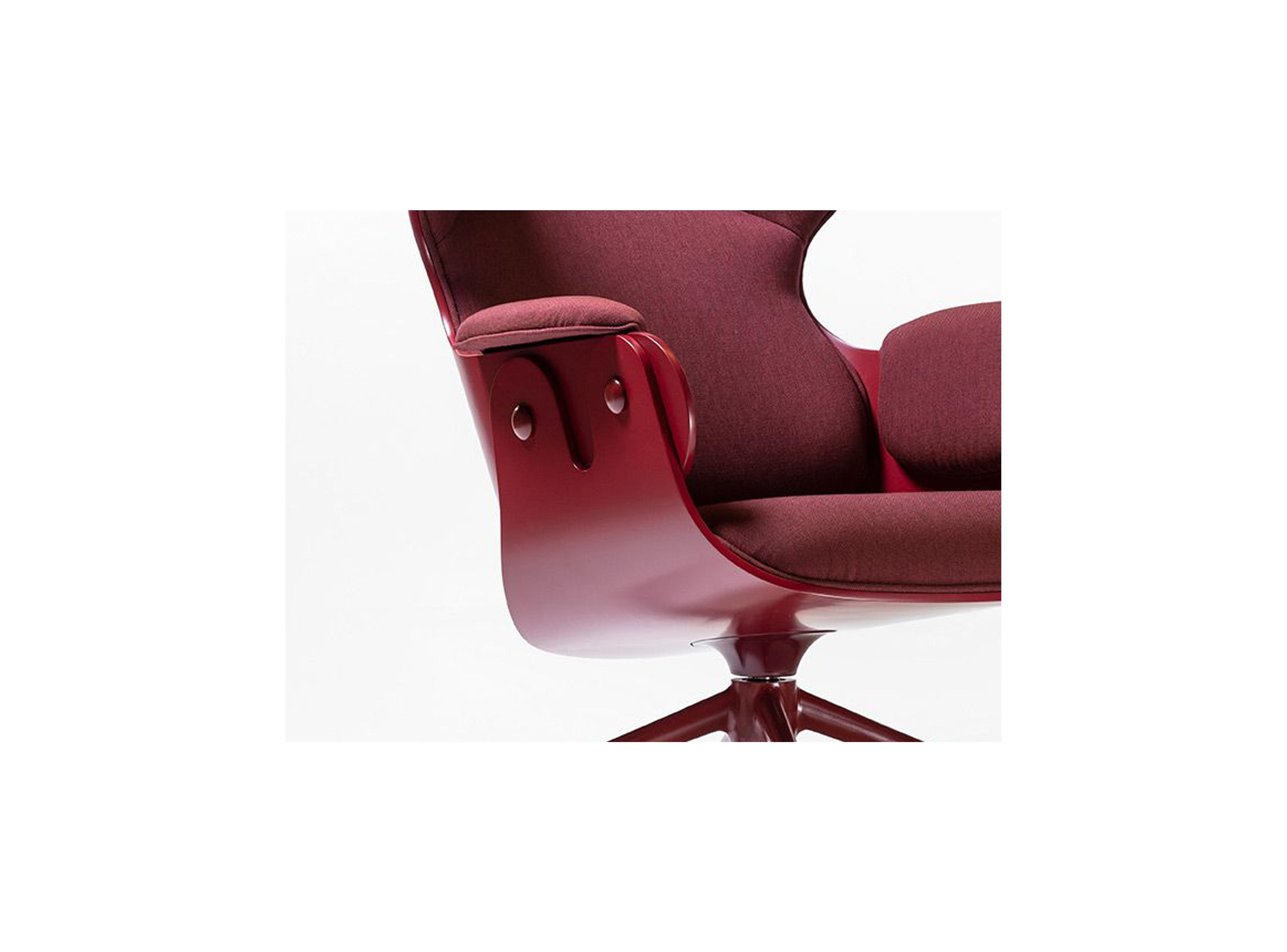 Modern Jaime Hayon, Contemporary, Playwood Walnut Granet Upholstery Lounger Armchair