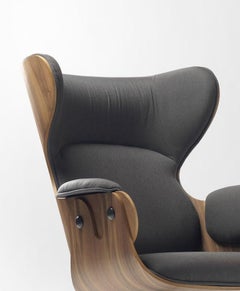 Jaime Hayon Contemporary Plywood Upholstery Lounger Armchair for BD