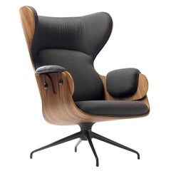 Jaime Hayon Poltrona Lounger contemporanea in compensato imbottito per BD