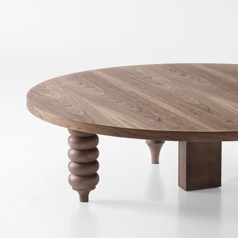 Table basse contemporaine à pieds arrondis en bois de Jaime Hayon par BD  Barcelona En vente sur 1stDibs