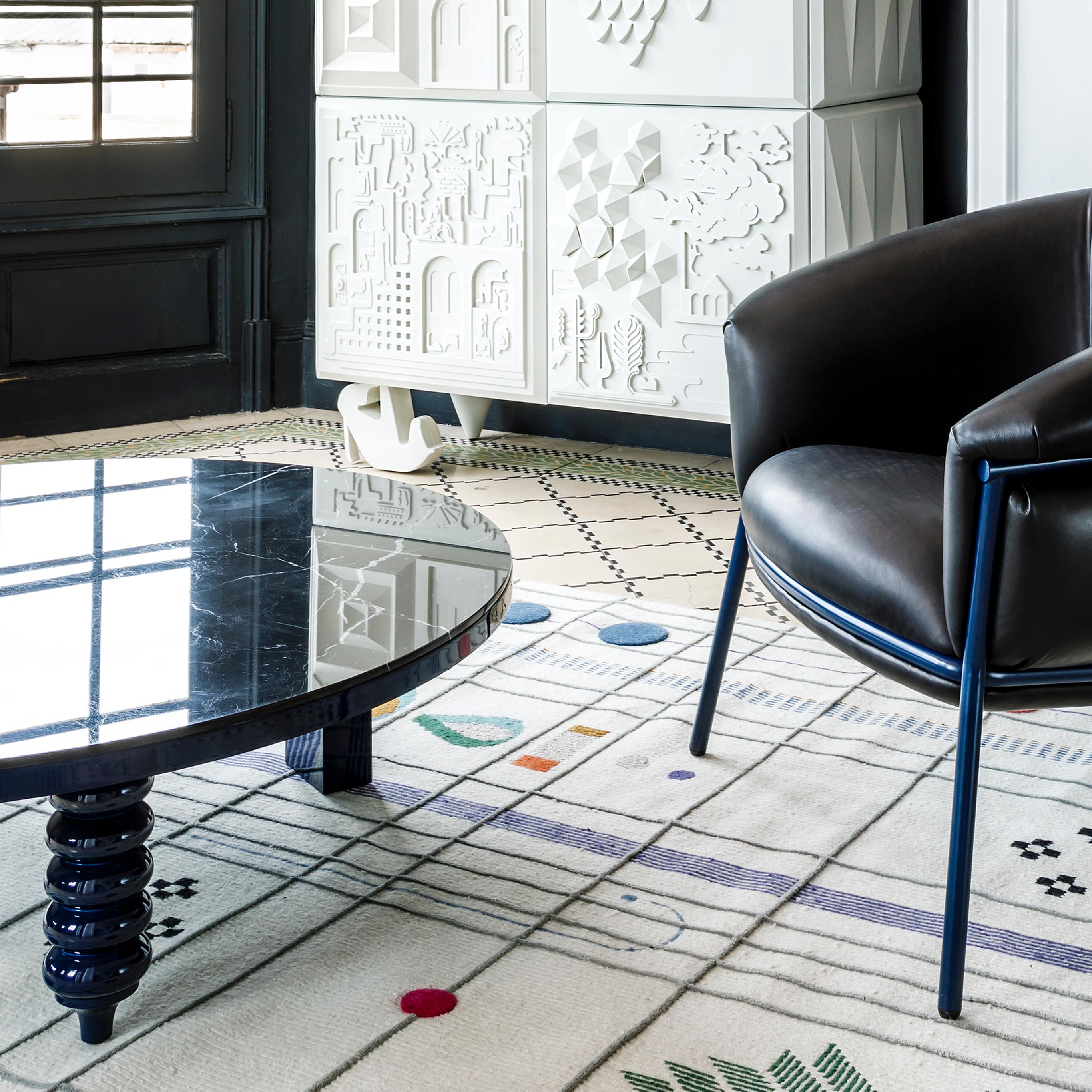 Table basse contemporaine à pieds arrondis en bois de Jaime Hayon par BD Barcelona en vente 2