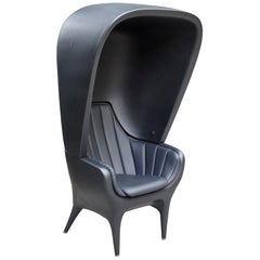 Jaime Hayon Contemporary Showtime Armchair Black Poltrona