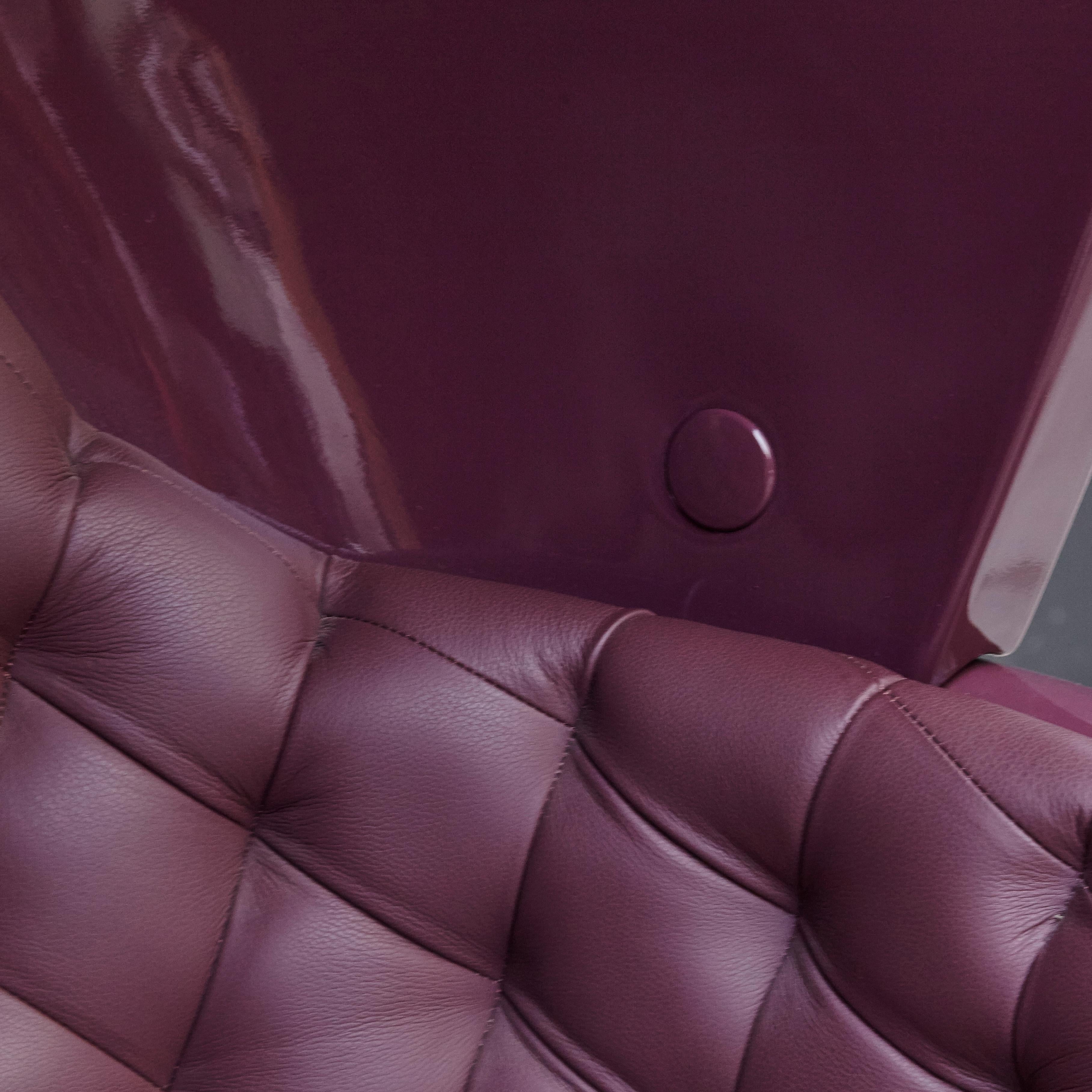 Jaime Hayon Contemporary Showtime Armchair Lacquered Purple Poltrona 7