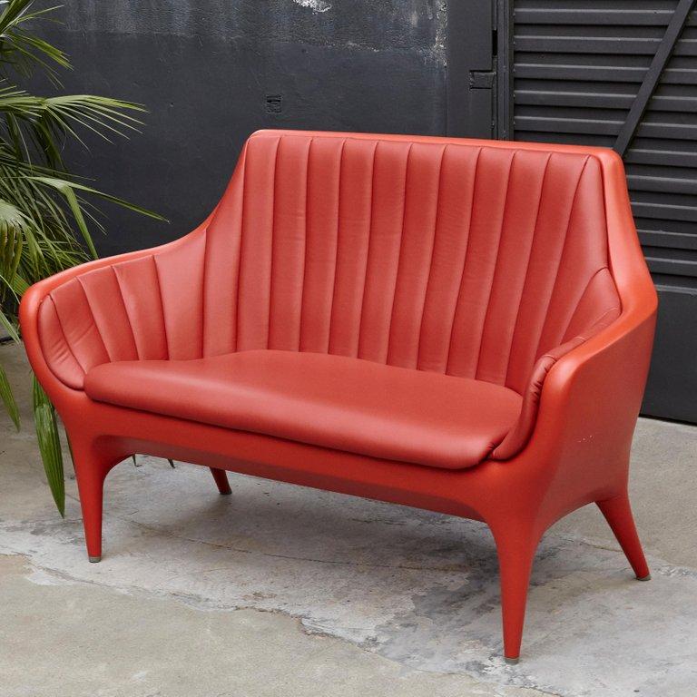 Jaime Hayon Contemporary Showtime Red Sofa For Sale at 1stDibs