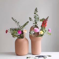 Jaime Hayon Zeitgenössisches Terrakotta-Set von Gardenias Großen Vasen