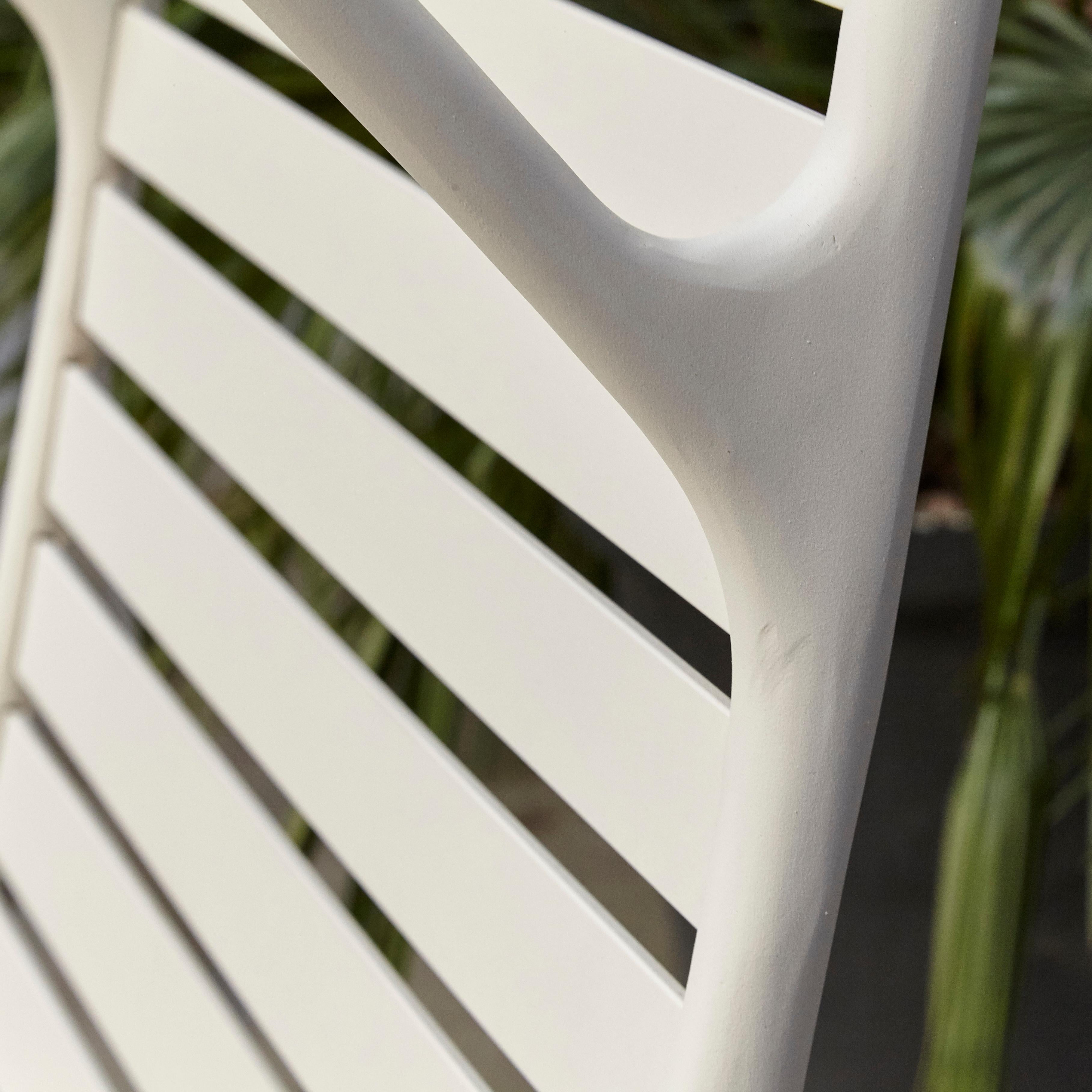 Jaime Hayon Contemporary White Gardenias Outdoor Armchair with Pergola 5