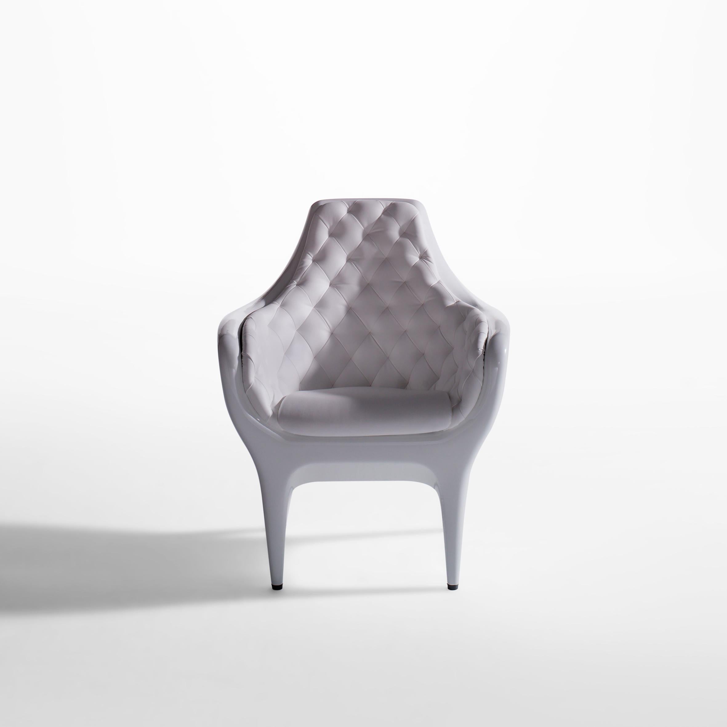 Espagnol Poltrona blanche contemporaine unique de Jaime Hayon en vente