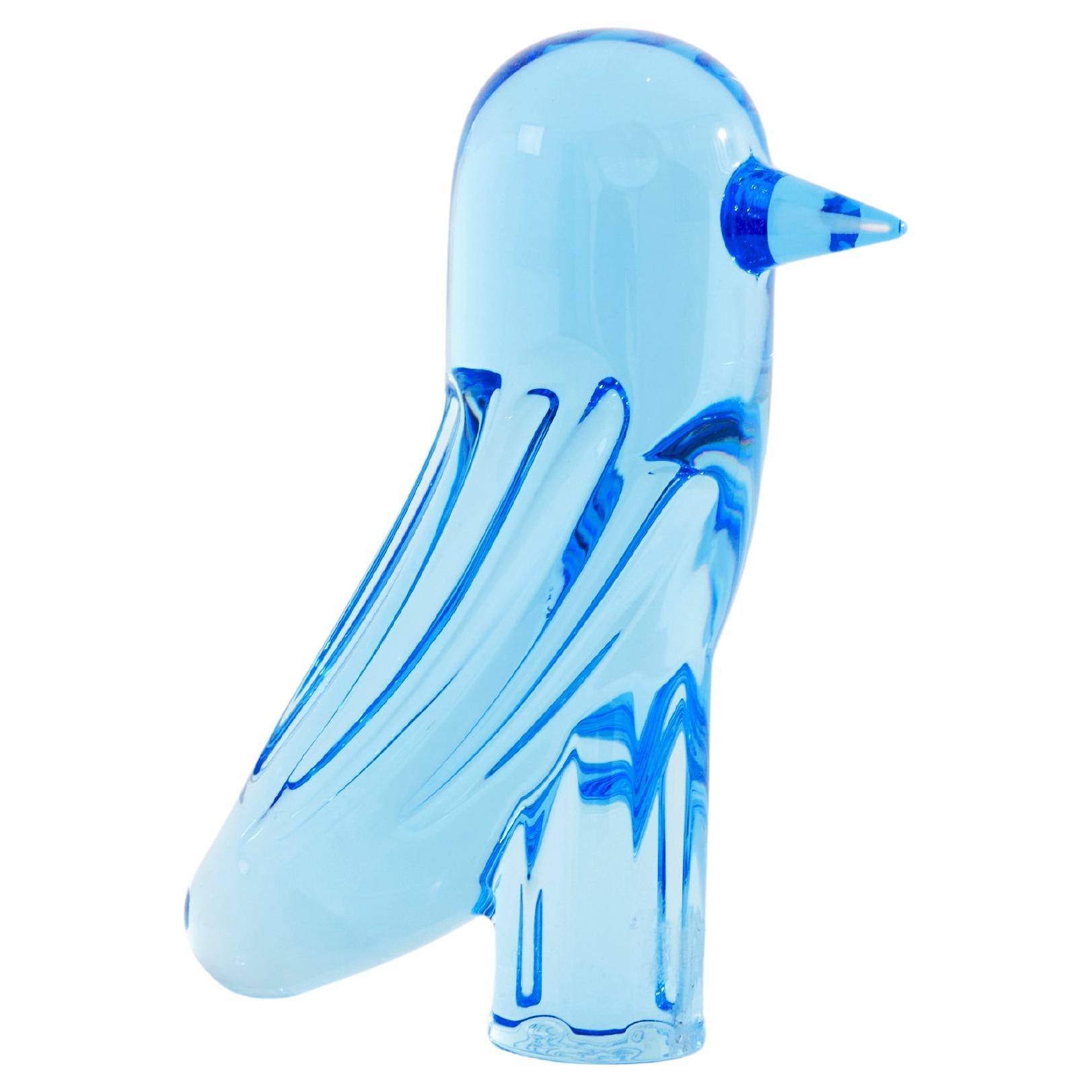 Jaime Hayon para Baccarat Faunacrystopolis pájaro de cristal azul claro 2020